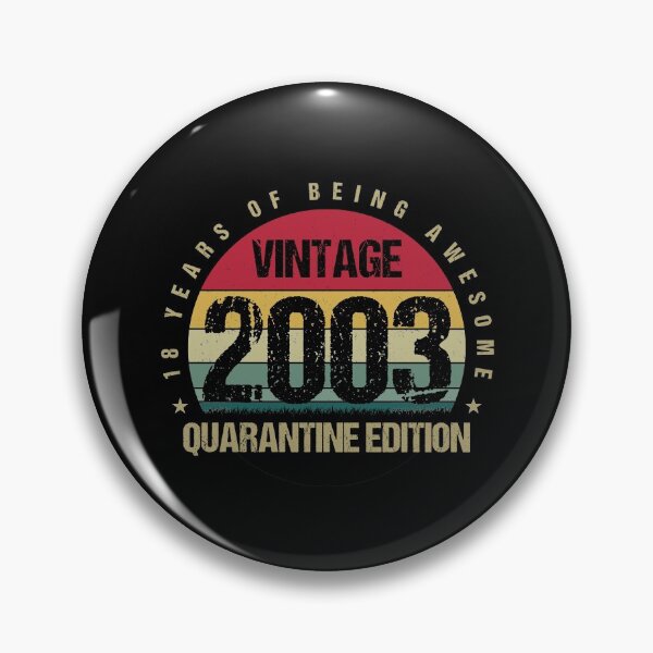 Item preview, Vintage 18th Limited Edition 2003 Quarantine Edition Birthday Gift designed and sold by Alexandra Schowalter.