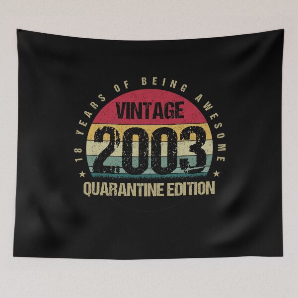 Item preview, Vintage 18th Limited Edition 2003 Quarantine Edition Birthday Gift designed and sold by Alexandra Schowalter.