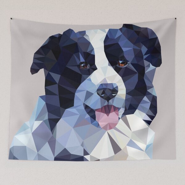 Item preview, dog abstract  designed and sold by Urbo Panda.
