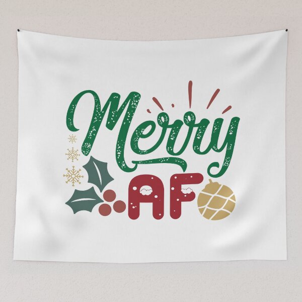 Item preview, Merry AF designed and sold by Worranarin.