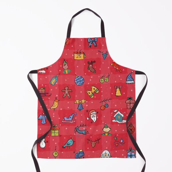 Item preview, Whimsy Christmas icons - Red designed and sold by Annette Kraus.