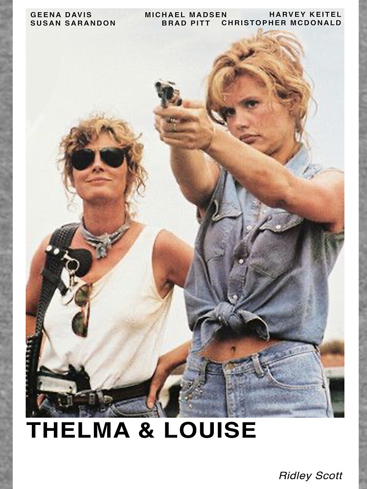 Thelma & Louise Sticker for Sale by PuzzleBuzz