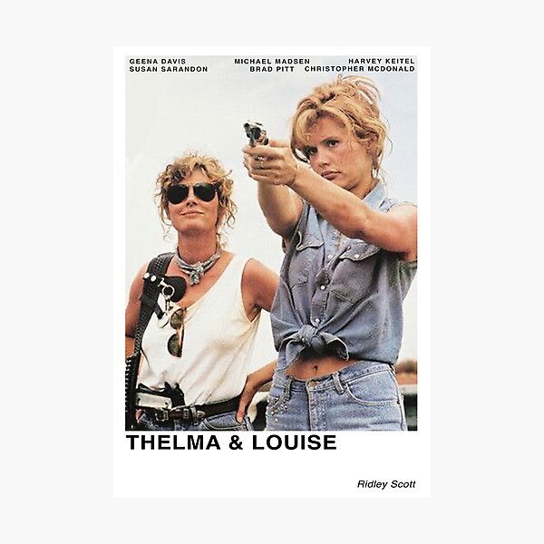 Thelma and Louise Art Print by morganmakes