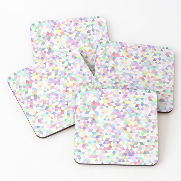 Item preview, Abstract Pastel Triangle Pattern designed and sold by MariusMunteanu.