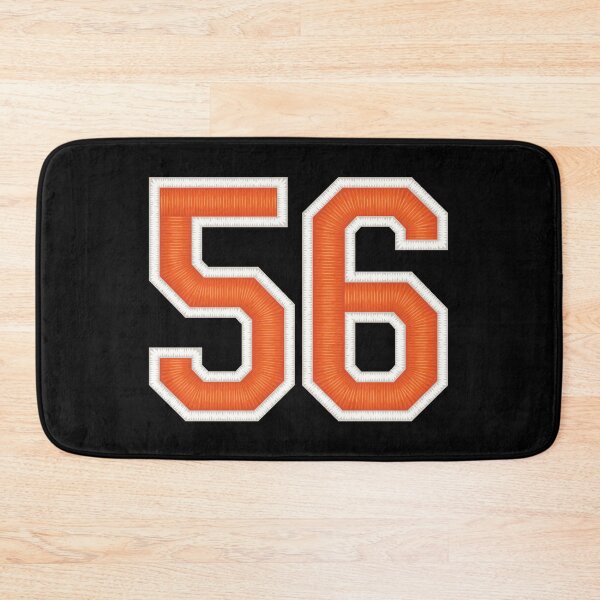 Item preview, Sports Number 56 Jersey fifty-six Orange designed and sold by elhefe.