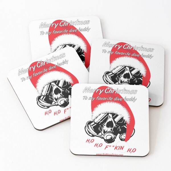 Item preview, Christmas Scuba Diver and Dive Buddy designed and sold by BigBlueDiving.