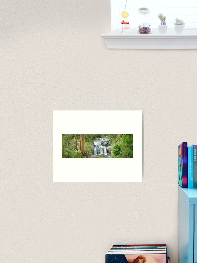 Thumbnail 2 of 3, Art Print, Agnes Falls, Welshpool, Victoria, Australia designed and sold by Chockstone.