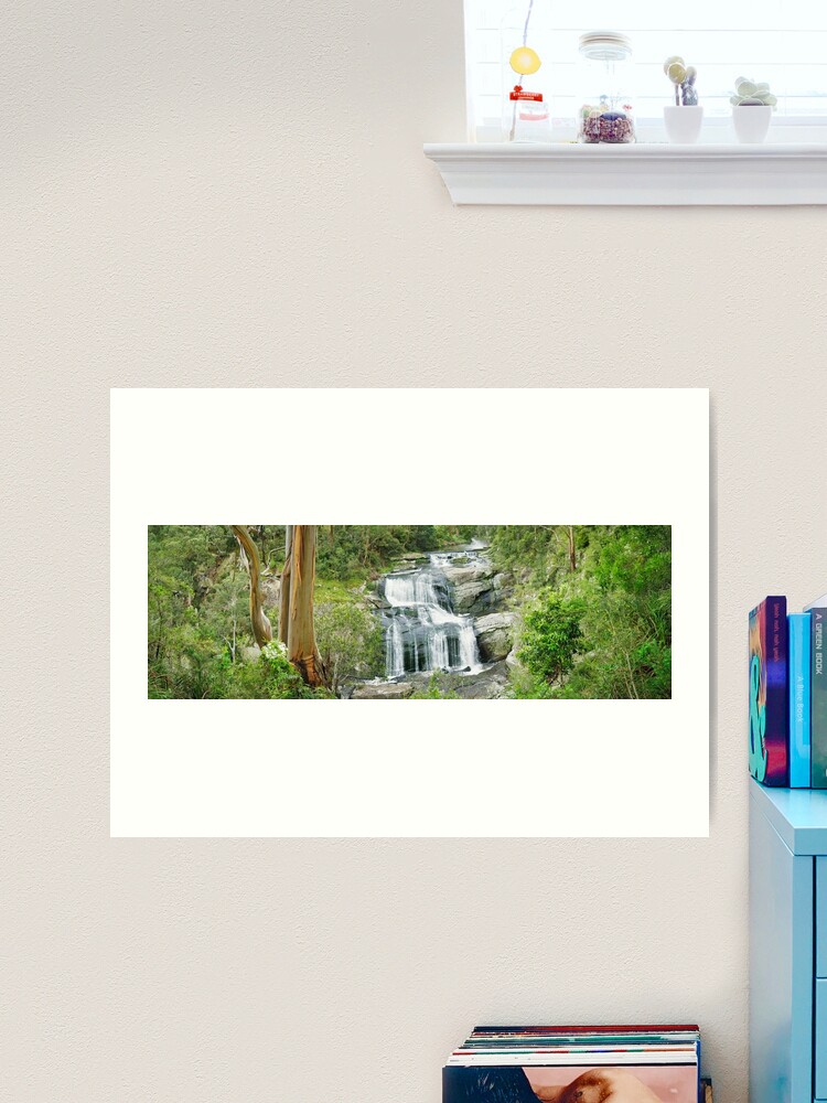 Thumbnail 2 of 3, Art Print, Agnes Falls, Welshpool, Victoria, Australia designed and sold by Chockstone.