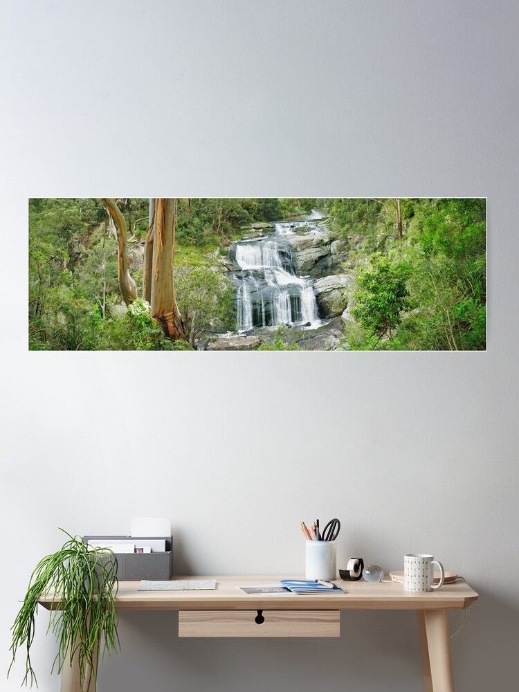 Thumbnail 2 of 3, Poster, Agnes Falls, Welshpool, Victoria, Australia designed and sold by Chockstone.