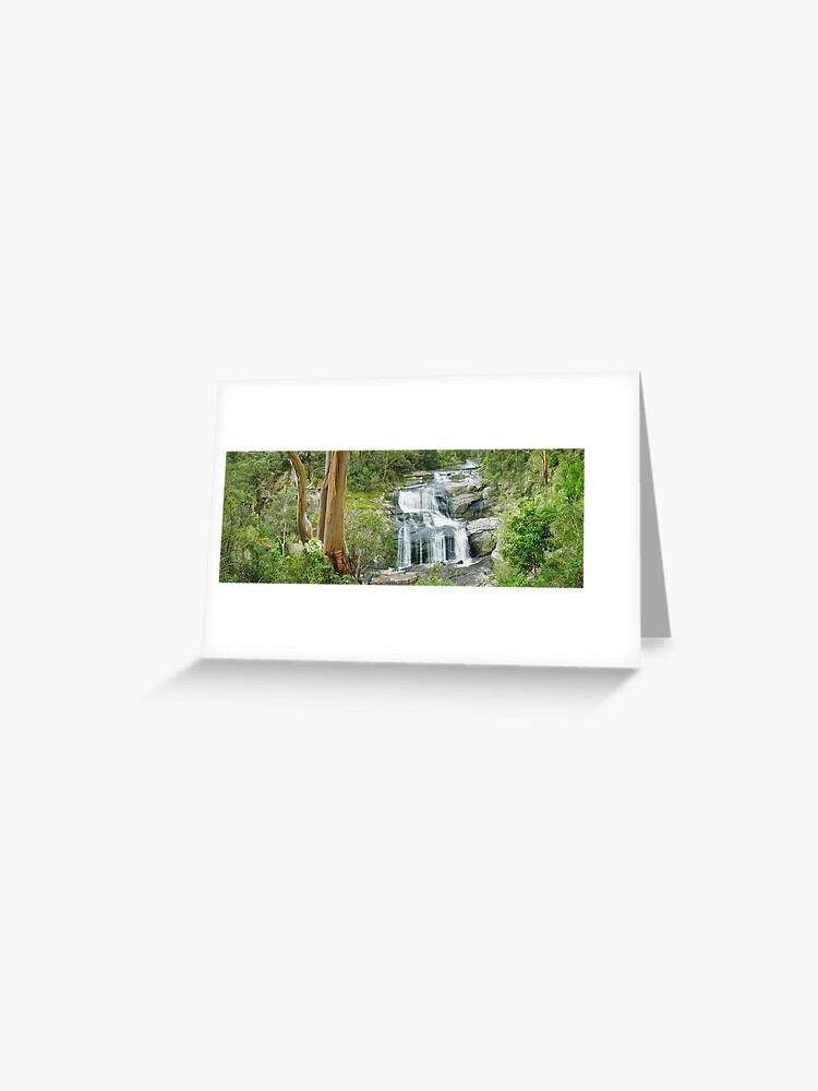 Thumbnail 1 of 2, Greeting Card, Agnes Falls, Welshpool, Victoria, Australia designed and sold by Chockstone.