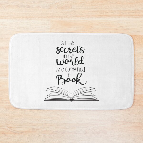 Item preview, All Secrets In The World Are Contained In Book designed and sold by ProjectX23.