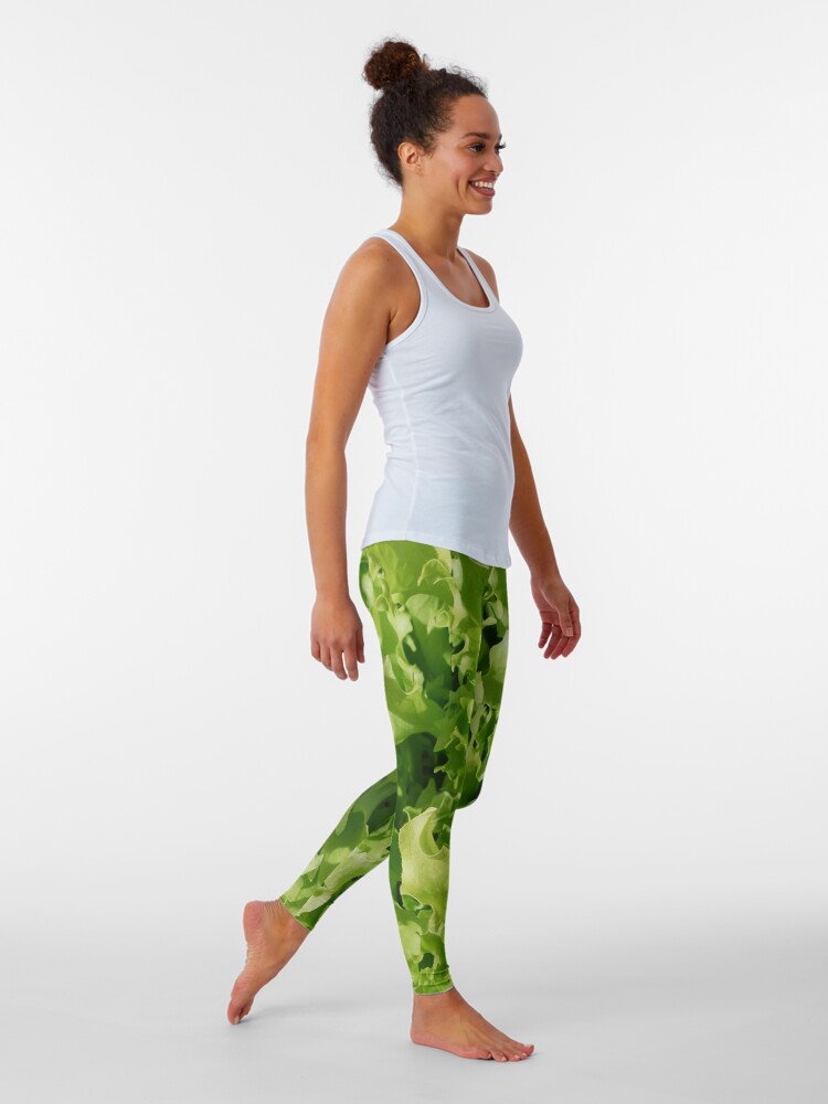 Alternate view of lettuce or salad Leggings