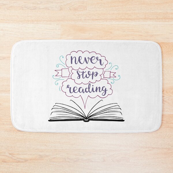 Item preview, Never Stop Reading designed and sold by ProjectX23.