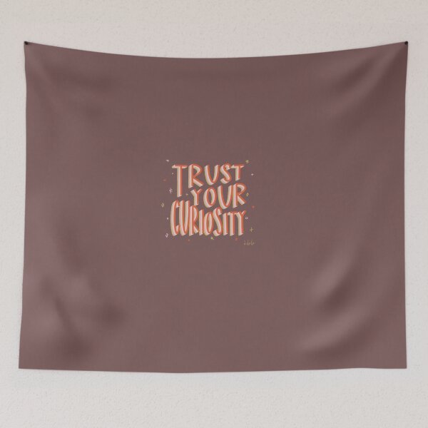 Item preview, Trust Your Curiosity  designed and sold by BeautifulApple.