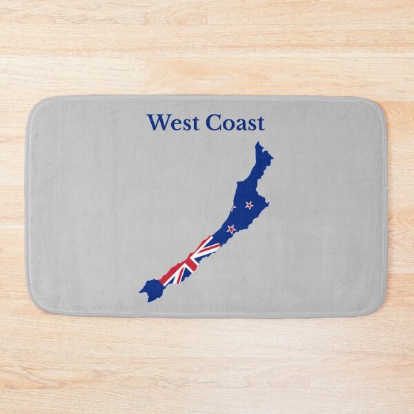 Item preview, West Coast Region Map , New Zealand Region. designed and sold by marosharaf.