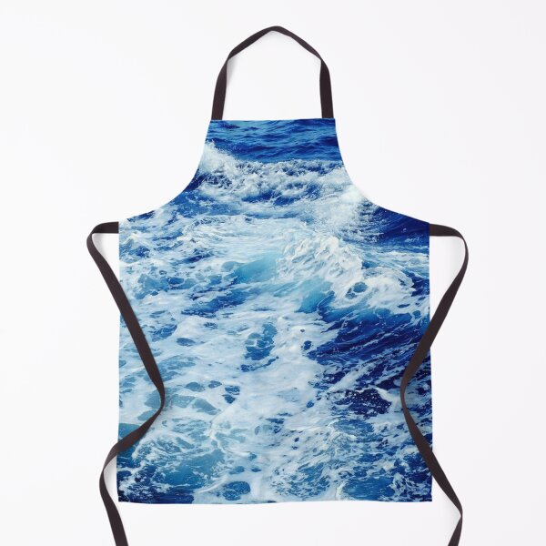 Item preview, Blue sea ocean waves designed and sold by Fiona Shorts.