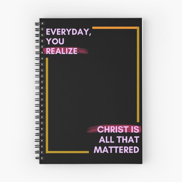 Item preview, Christ is all that mattered designed and sold by MegDeRoyale.
