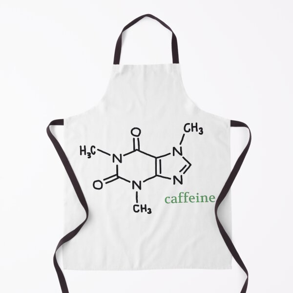 Item preview, caffeine chemical structure (green) designed and sold by agsart.