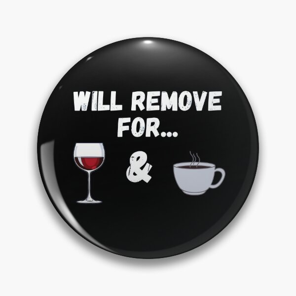 Item preview, Will Remove For Wine & Coffee or Tea - Face Mask- by Boo-da-chay designed and sold by Boo-da-chay.