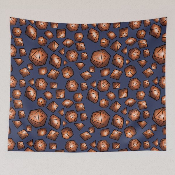 Item preview, Copper dice designed and sold by JenelleyBeanDes.