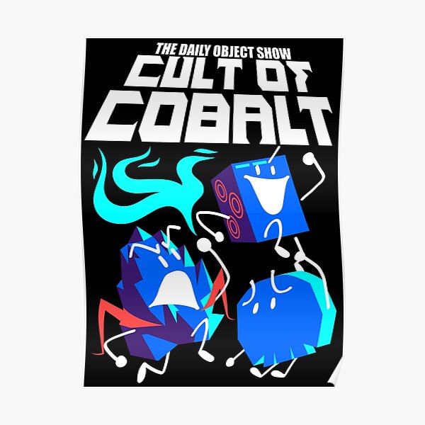 Cult of Cobalt - Blue Tone Poster
