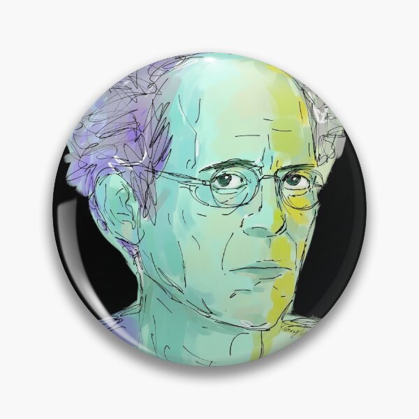 Item preview, Bernard Stiegler ink painting designed and sold by KennyLucky.