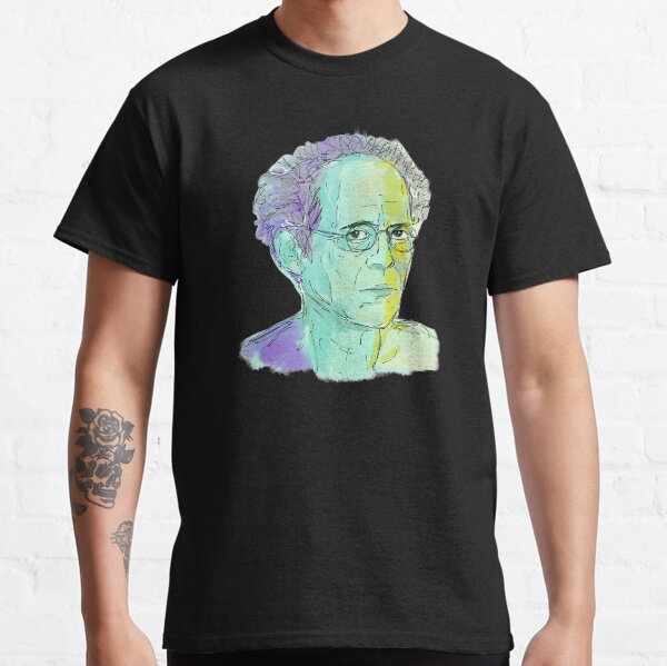 Peinture à l'encre Bernard Stiegler T-shirt classique