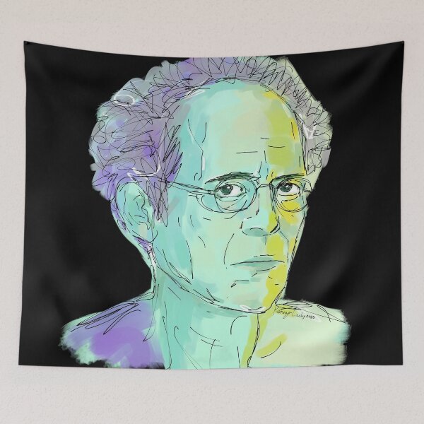 Item preview, Bernard Stiegler ink painting designed and sold by KennyLucky.