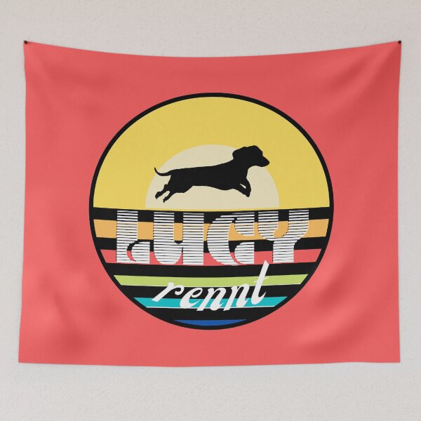 Item preview, Lucy runs - Dachshund Design | I love running designed and sold by TheDachshund.