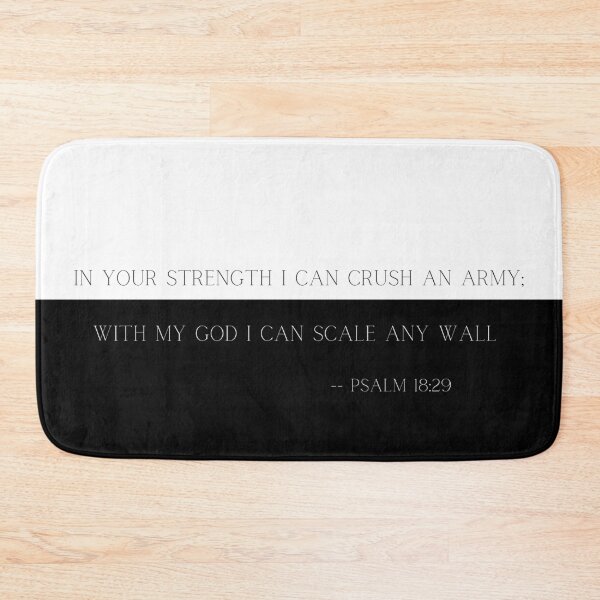 Item preview, Scale Any Wall Bible Verse Typography designed and sold by Christie Olstad.