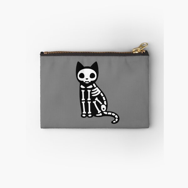 Item preview, Skeleton Cute Skull Cat designed and sold by pierrelaidesign.
