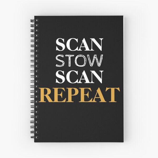Item preview, Scan Stow scan repeat designed and sold by TINASTORESHOPE.