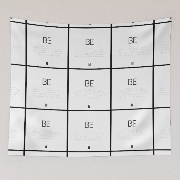Item preview, BTS : BE Album designed and sold by Manasi Sawant.
