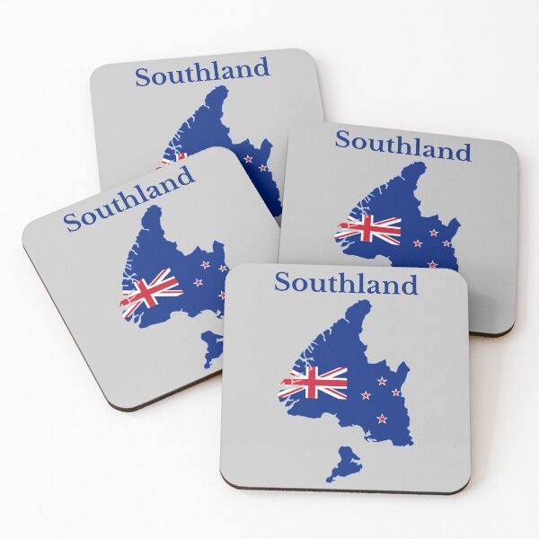 Item preview, Southland Region Map , New Zealand Region. designed and sold by marosharaf.