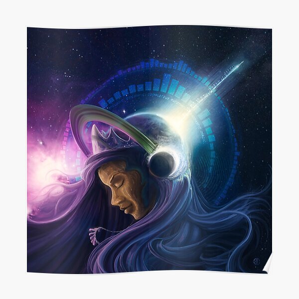 Planet Synth Poster