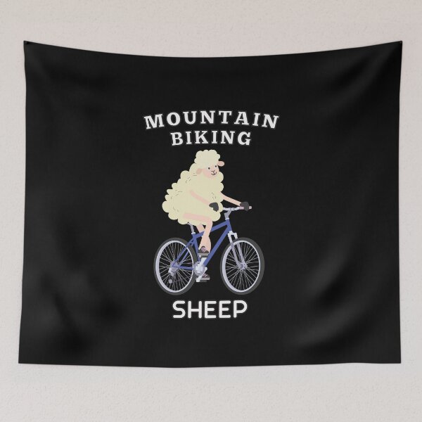 Item preview, Mountain Biking Sheep designed and sold by pintsandquarts.
