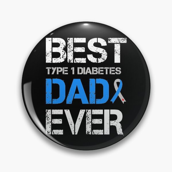 Item preview, Best Type 1 Diabetes Dad Ever Diabetes Awareness designed and sold by KeenlyAware.