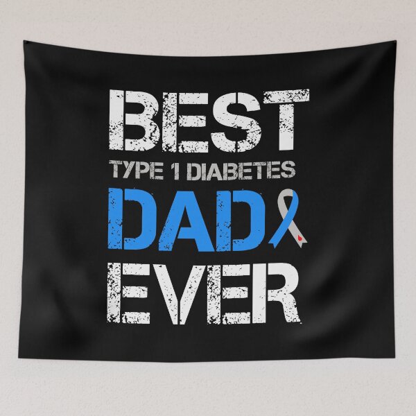 Item preview, Best Type 1 Diabetes Dad Ever Diabetes Awareness designed and sold by KeenlyAware.