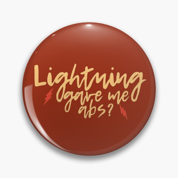 Item preview, Lightning Gave Me Abs? designed and sold by finnxwing.