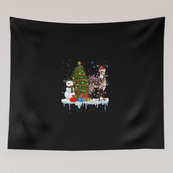 Item preview, Matching Donkey Costume Santa Lights Hat In Snow Christmas designed and sold by Alex Cuttell.