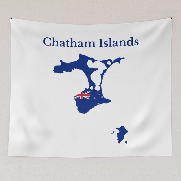 Item preview, Chatham Islands Territory Map , New Zealand. designed and sold by marosharaf.
