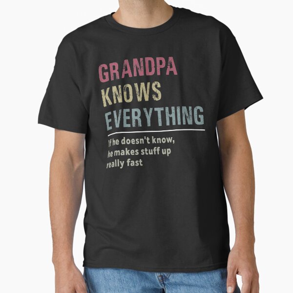 Item preview, Grandpa Knows Everything designed and sold by foxredb.