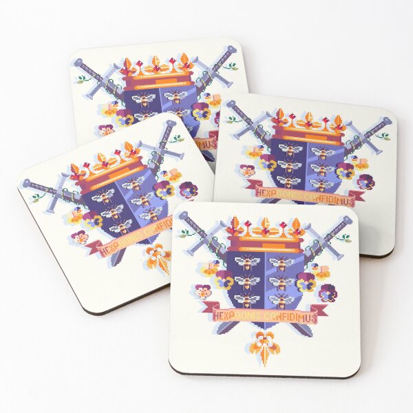 Item preview, En Hexagons Confiamos designed and sold by Emma Kantanen.