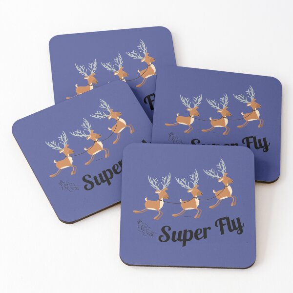 Item preview, Super Fly Reindeer designed and sold by ModkMerch.
