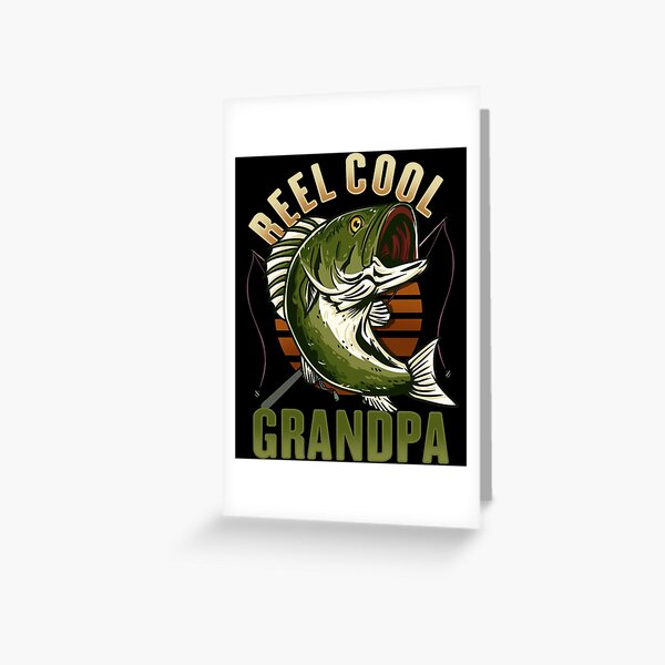  Reel Cool Grandpa Gifts Dad Fishing Vintage Fisherman
