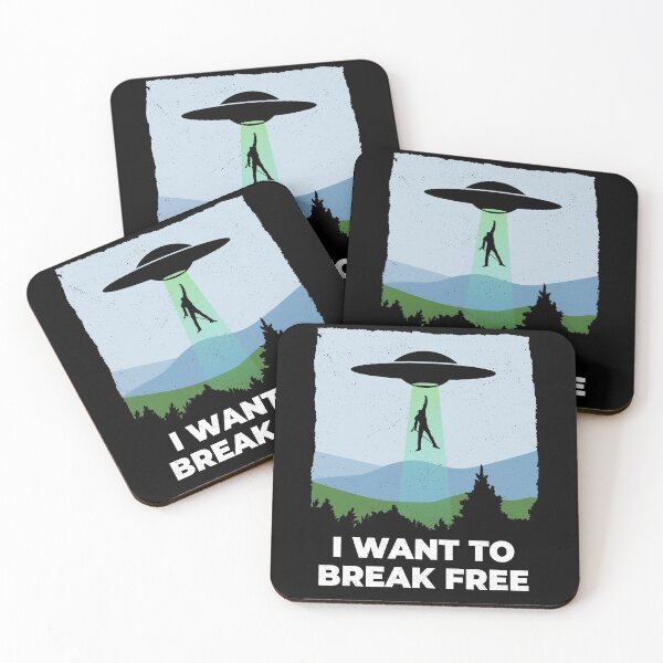 Item preview, Classic i want to break free ufo designed and sold by HrowiXomieui464.