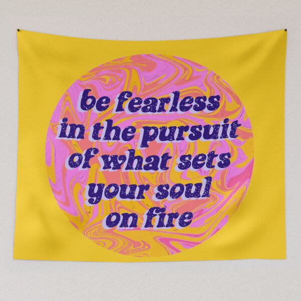 Item preview, Be fearless in pursuit designed and sold by WanderAesthetic.