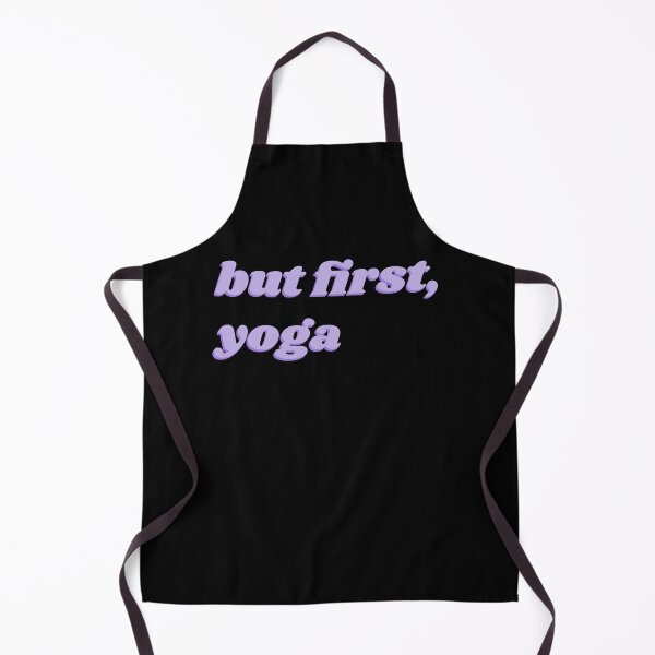 Item preview, But first, yoga Typography designed and sold by allexieee.