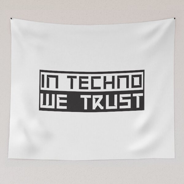 Item preview, In Techno We Trust designed and sold by pintsandquarts.