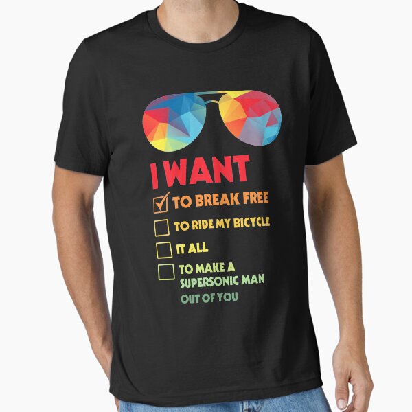Item preview, I Want To Break Free To Ride My Bicycle It All designed and sold by HrowiXomieui464.